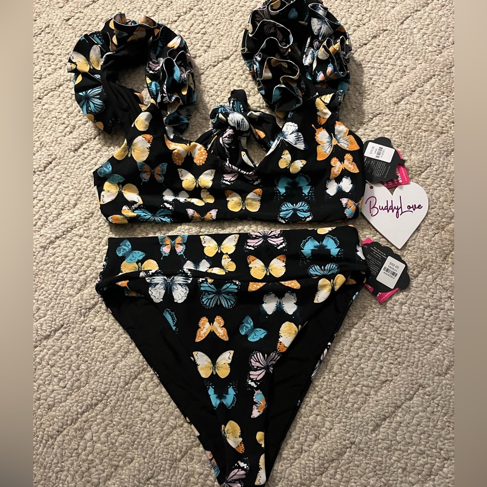 Buddy Love Butterfly Bikini- Brand new with tag!